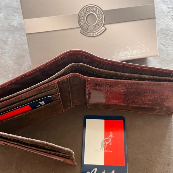 Men's Leather Wallet by Roberta di Camerino - Picture 4 of 6